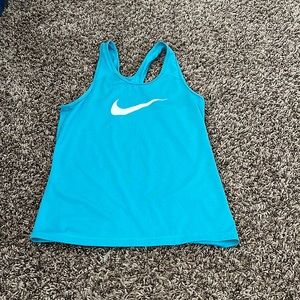 Nike blue tank top - small